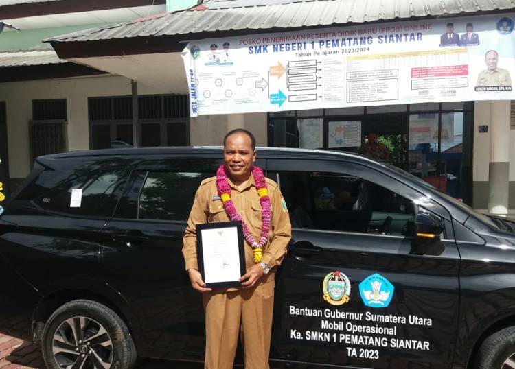 Beslon Samosir Juara Lomba Apresiasi GTK Inspiratif Tingkat Provinsi, Bawa Hadiah Mobil