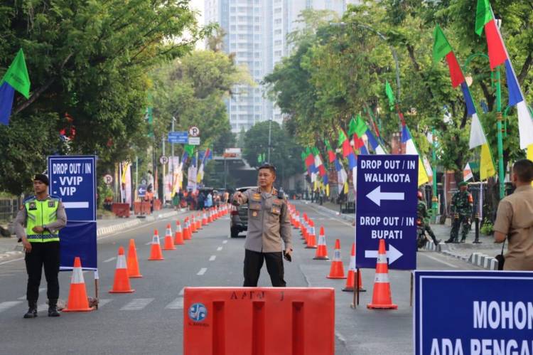 Kapolrestabes Medan: Kunjungan Ibu Negara dan Wakil di Medan Aman dan Kondusif