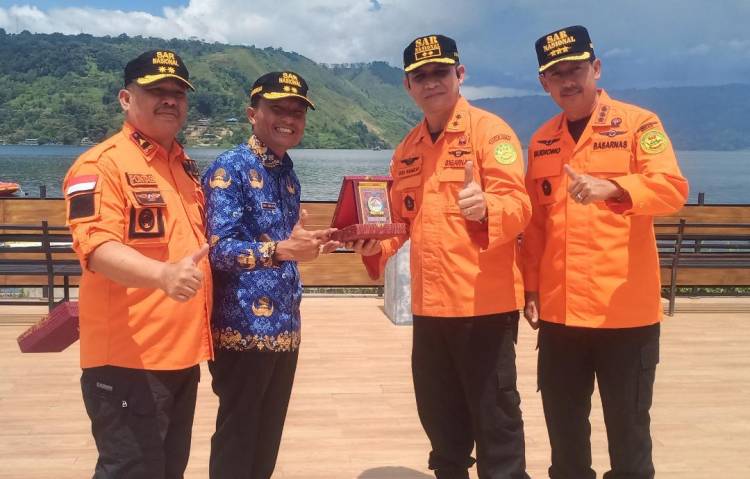 Basarnas Gelar Bimtek Pencarian dan Pertolongan Korban di Permukaan Air Danau Toba
