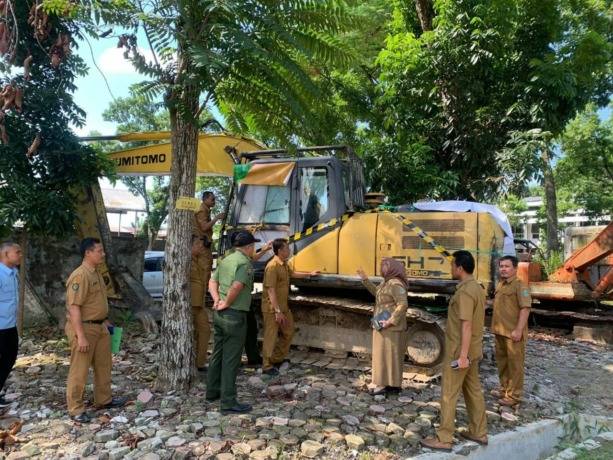 Dinas LHK Sumut Kembali Amankan Alat Berat Penebang Hutan Liar