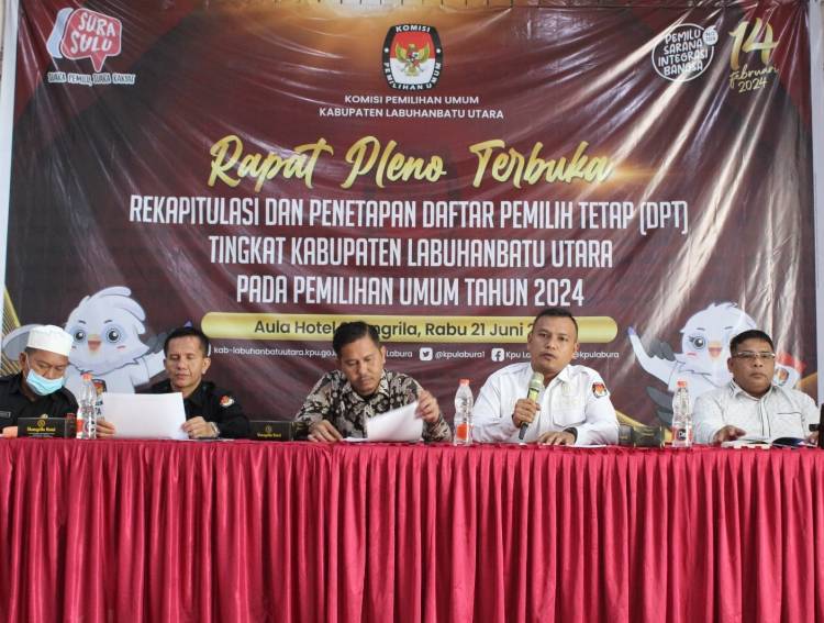 DPT Labura 275.177 Pemilih pada Pemilu 2024