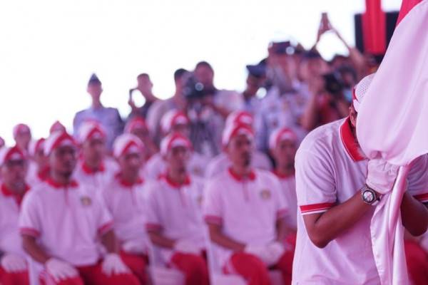 76 Napi Teroris di Jabar Ikrar Setia ke NKRI di Harlah Pancasila