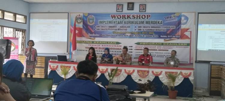 SMK Swasta di Karo Ikuti Workshop Implementasi Kurikulum Merdeka