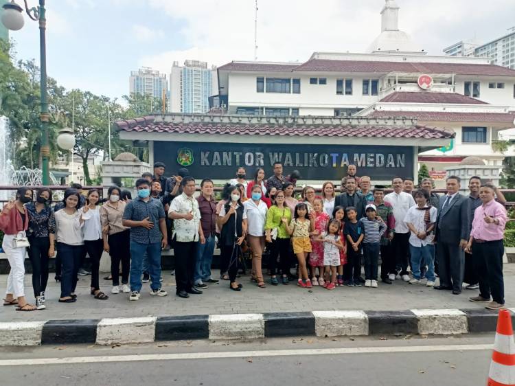 Bisa Beribadah Lagi di Suzuya Marelan, Jemaat GEKI Apresiasi Pemko Medan