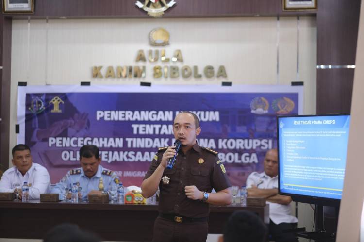 Kejari Gelar Penerangan Hukum di Kantor Imigrasi Sibolga