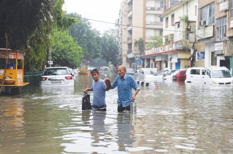 India Dilanda Hujan Ekstrem dan Banjir, 40 Tewas dan Ratusan Orang Dievakuasi