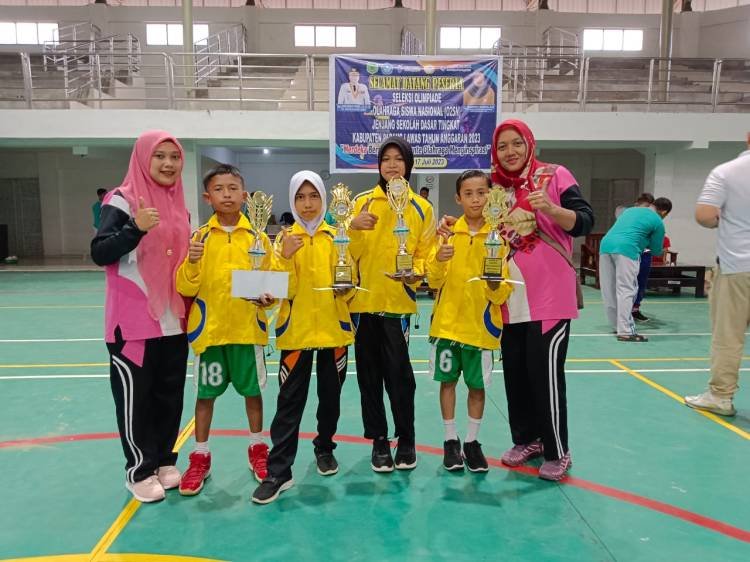 SDN 1703 PIR Trans Sosa Juara 1 O2SN Tingkat Kabupaten