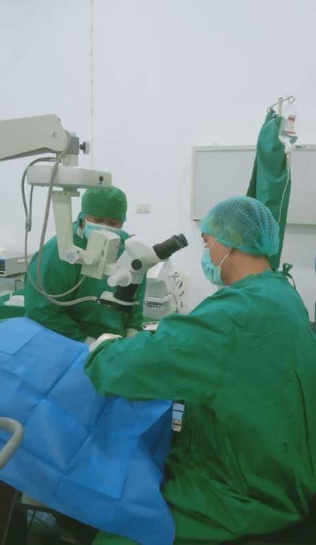 Tenaga Medis RSUD Parapat Sukses Gelar Operasi Katarak Perdana