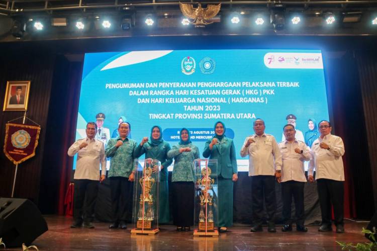 Nawal Lubis Minta Kader PKK Terus Berbuat Sejahterakan Masyarakat