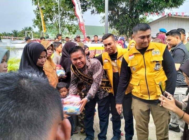 Kepala SMA Kesuma Bangsa Londut Labura Dikukuhkan Jadi Orang Tua Asuh Stunting