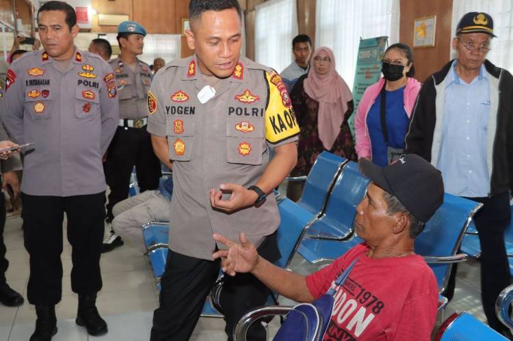 Kapolres Pematangsiantar Cek Pelayanan Publik di Satpas dan Samsat