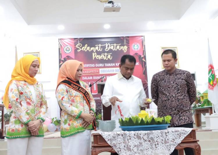 HUT ke-73 IGTKI PGRI, Darma Wijaya : Guru TK Harus Tingkatkan Kompetensi