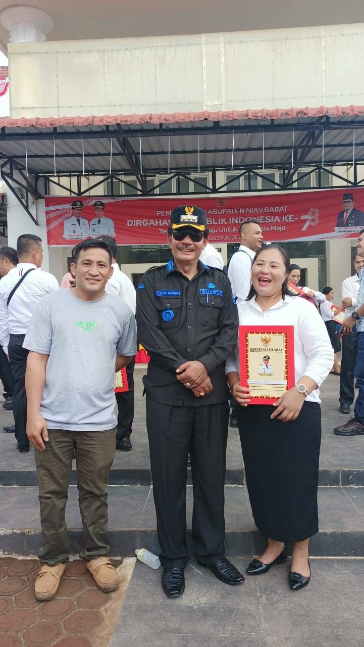 343 Pegawai PPPK Guru dan Teknis di Nias Barat Terima SK