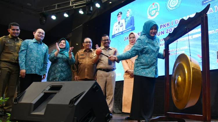 Buka Jambore Dasawisma 2023, Nawal Lubis Sebut PKK Sumut Jadi Panutan