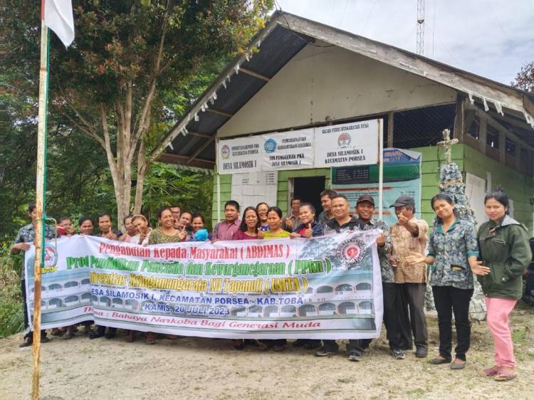 Prodi PPKn Universitas Sisingamangaraja XII Tapanuli Ajak Warga Cegah Narkoba Melalui Kearifan Lokal