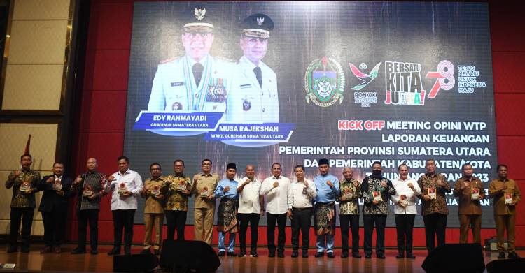 Gubernur Ingin Semua Daerah di Sumut Raih WTP