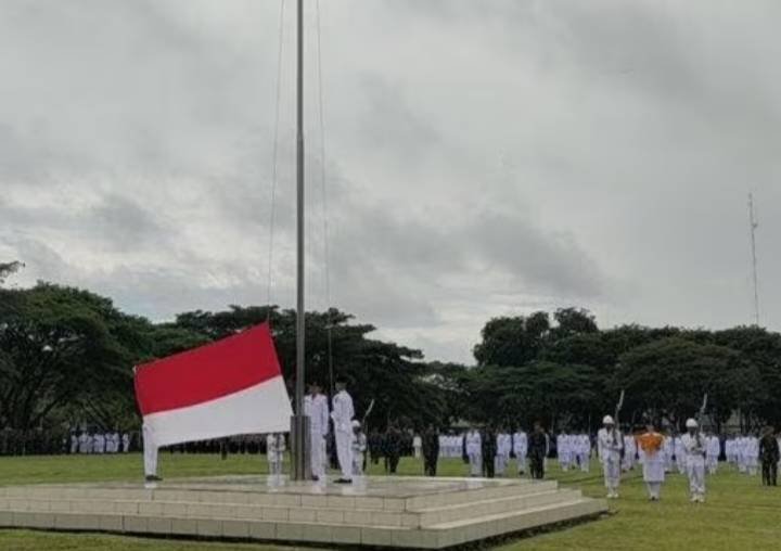 Bupati Dairi Pimpin Upacara HUT ke-78 Kemerdekaan RI