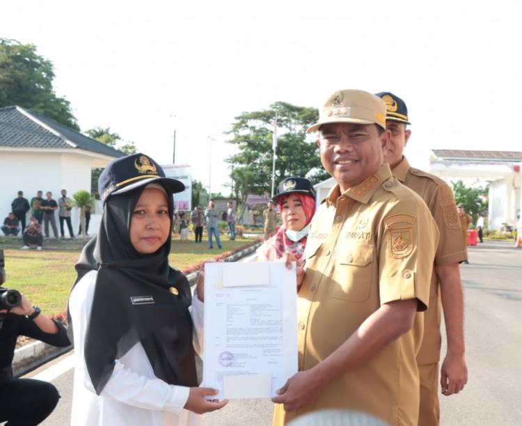 499 PPPK Guru Terima SK, Bupati Sergai Ingatkan Jaga Amanah dan Tingkatkan Kualitas Pendidikan