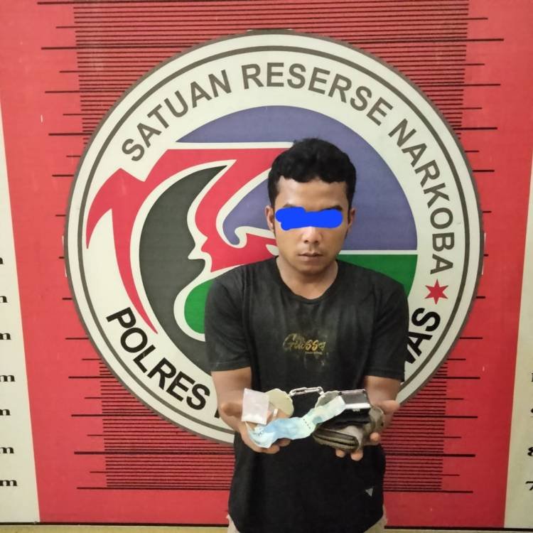 Terduga Pengedar Sabu Diamankan Satresnarkoba Polres Padanglawas