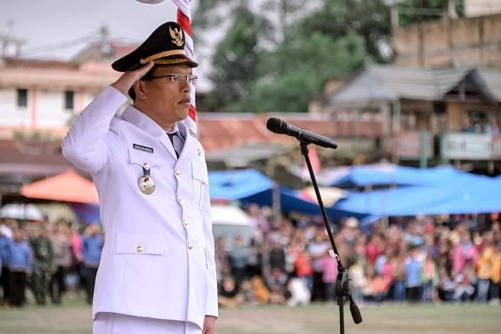 Upacara Peringatan HUT ke-78 Kemerdekaan RI Tahun 2023 di Humbahas Berjalan Hikmat dan Lancar