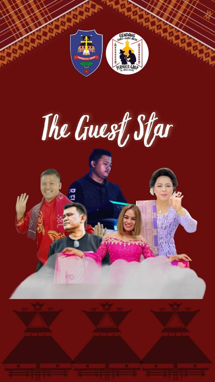 Artis Top Karo Meriahkan GGA HUT ke-75 Permata GBKP Rg Bunga Rampe