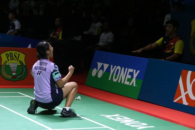 Lolos Semi Final, Ester Wardoyo Menangis Usai Kalahkan Wakil Jepang
