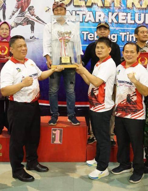 Pekan Olahraga Kelurahan Kota Tebingtinggi Ditutup, Rantau Laban Juara Umum