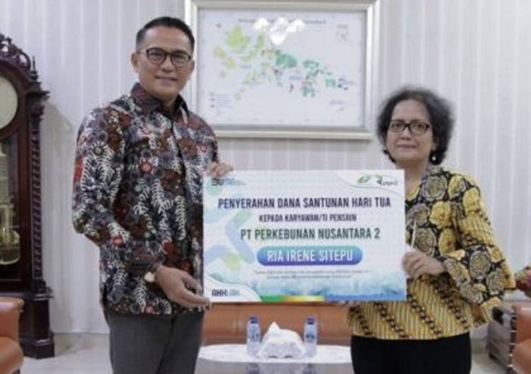 PTPN2 Salurkan SHT Tahun 2023 Rp 94,204 Miliar Bagi 1.279 Pensiunan