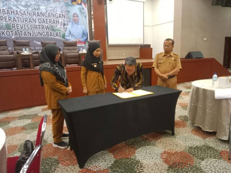 Ketua DPRD Tanjungbalai Apresiasi Pembahasan Raperda Revisi RTRW 2023-2024