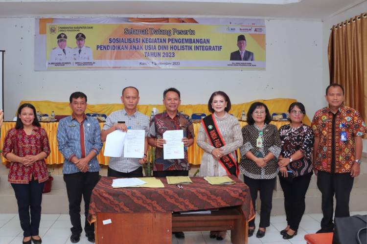 Dinas Pendidikan Dairi Gelar Sosialisasi PAUD Holistik Integratif