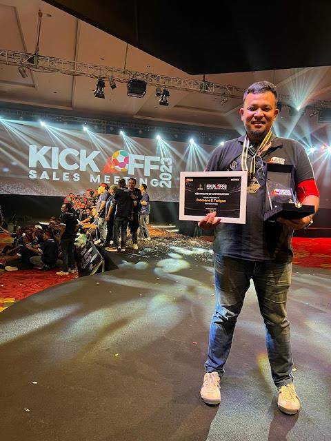 Pramana K Tarigan, Anak Medan Peraih Head of Sales Nasional Terbaik 2022