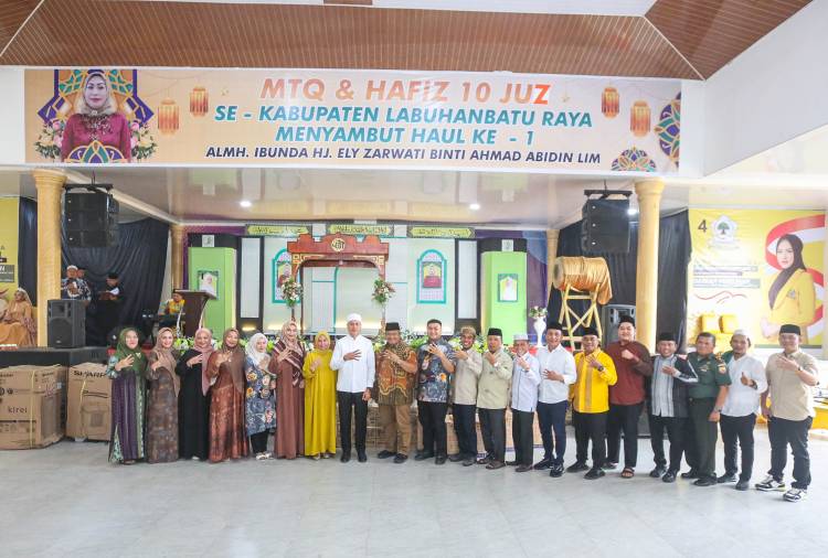 Tutup MTQ dan Tahfizh Quran Haul Elyzarwati, Ijeck: Jadikan Labura yang Berkah