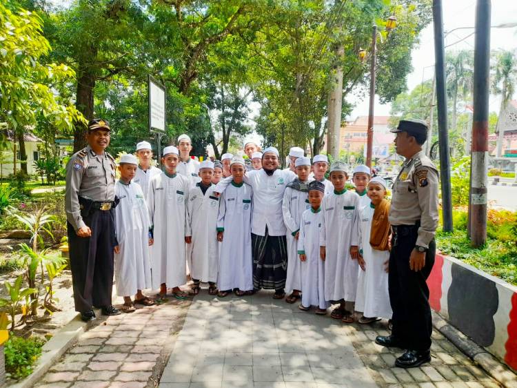 Sat Binmas Polres Pematang Siantar Penyuluhan Bahaya Narkoba ke Pelajar