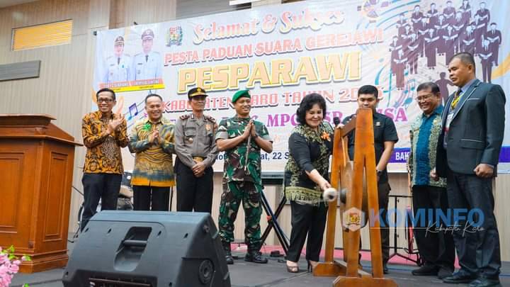 Bupati Karo Buka Acara Pesparawi Tahun 2023
