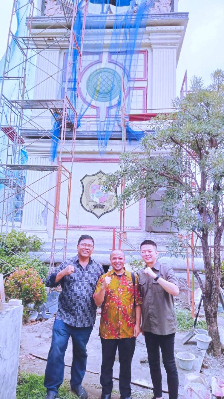 Wali Kota Bobby Nasution Perindah Taman Tugu SIB, Dilengkapi Videotron