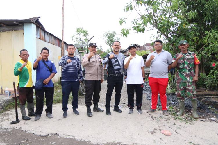 Lapas Tanjungbalai Kerja Bakti Bersihkan Drainase