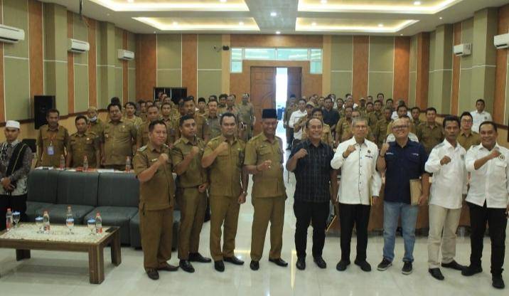 PWI Labuhanbatu Gelar Workshop Jurnalistik untuk Kades