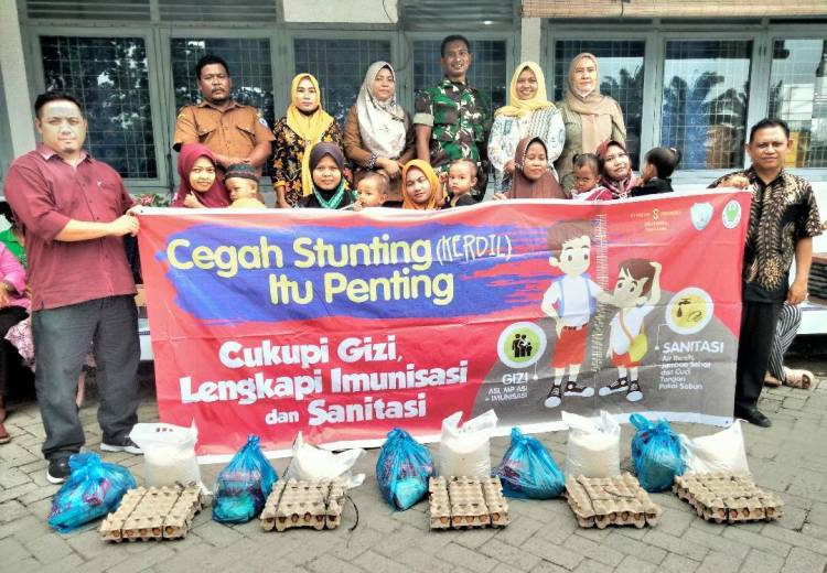 PT Socfindo Labuhanbatu Bantu Anak Stunting dan Kurang Gizi, Orang Tua Sumringah