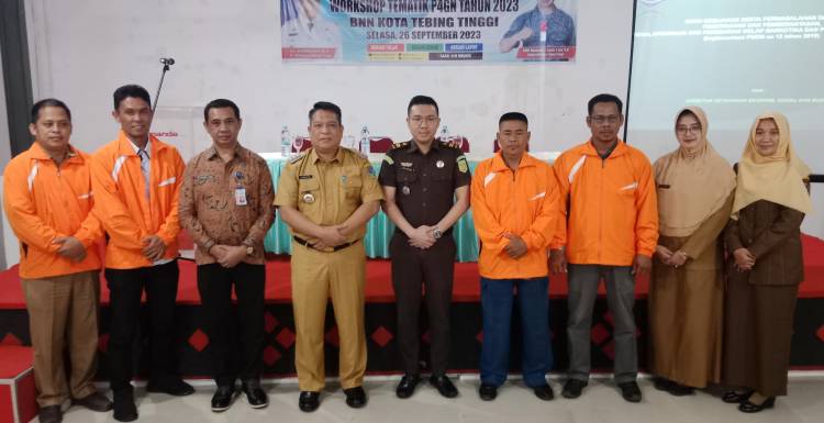 BNNK Tebingtinggi Gelar Workshop Tematik P4GN Tahun 2023