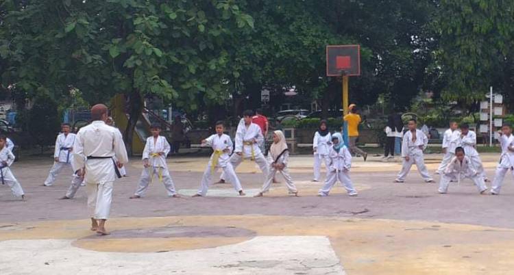 Pengcab Tako Tebingtinggi Gelar Latihan Gabungan