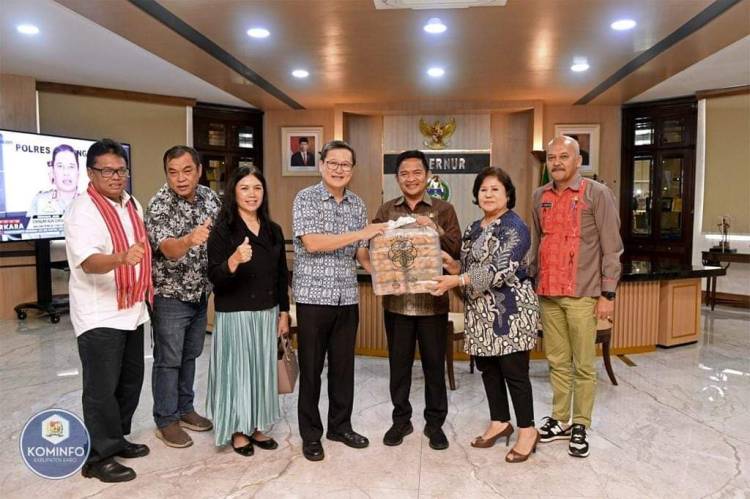 Bupati Karo Sampaikan Penyelenggaraan Karo Agro Expo 2023 kepada Gubernur  Sumut