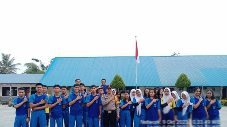 Bhabinkamtibmas Polsek Siantar Utara Sosialisasi Bahaya Narkoba