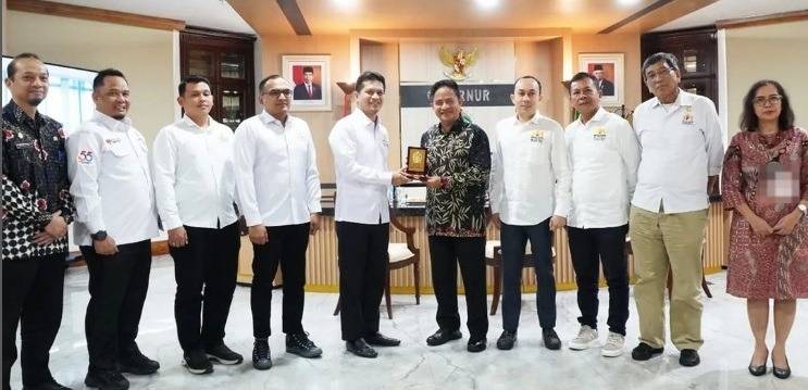 Pj Gubernur Hassanudin Terima Pengurus Kadin, Syamsuddin Waruwu dan Josua Pangaribuan Lapor Kondisi Insfrastruktur di Sumut