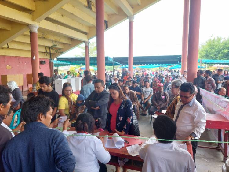 Pilkades Serentak 22 Desa di Dairi Berjalan Lancar