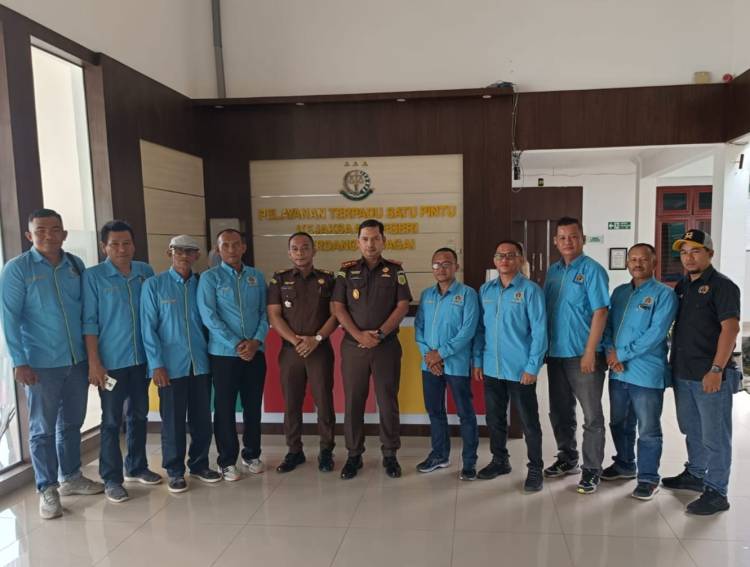 Terima Audiensi PWI Sergai, Kajari Sebut Pers Mitra Strategis