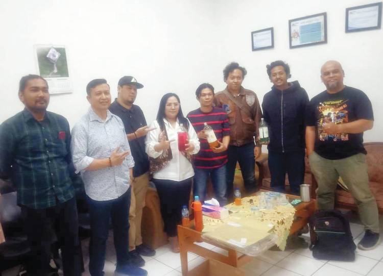 Komunitas Punk Bandung Meriahkan Kompetisi Latte Art di Medan