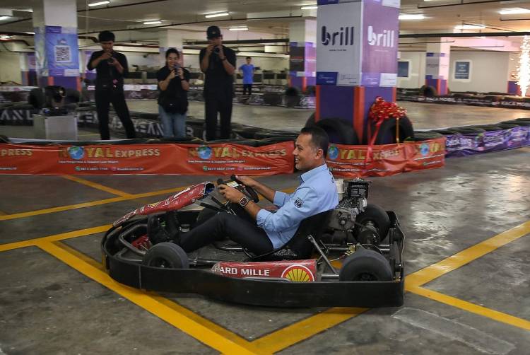 Resmikan Champion Gokart, Ijeck Harap Lahir Atlet Gokart di Sumut