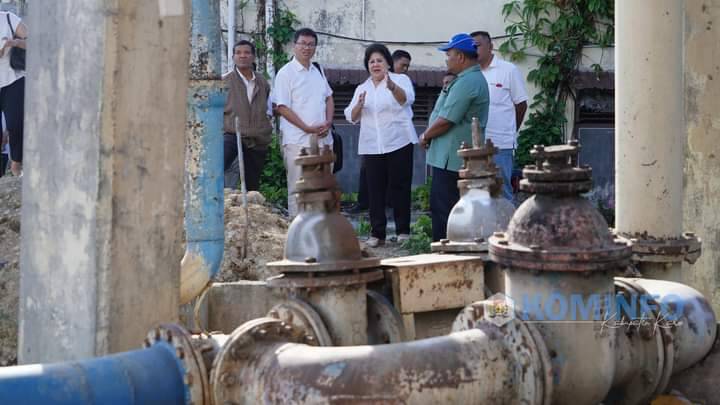 Bupati Karo Pantau Persiapan Uji Coba Pelayanan Air 24 Jam di Kabanjahe