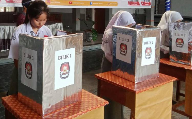 SMKN 1 Siantar Gelar Pemilihan Ketua dan Wakil Ketua OSIS Secara Langsung