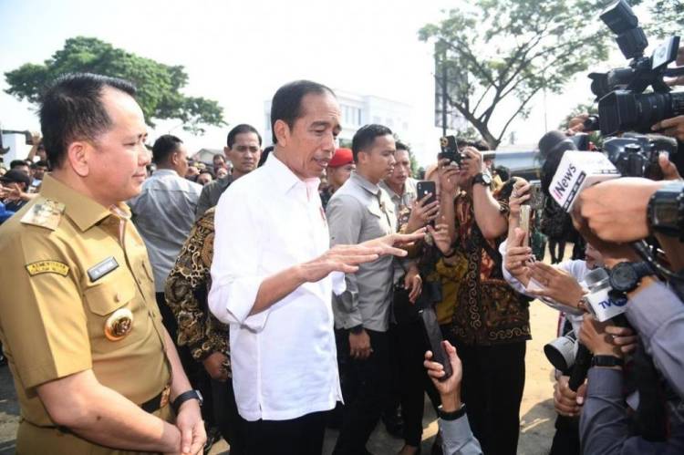 Jokowi Puji Kinerja Pemprov Sumsel yang Mampu Kendalikan Inflasi